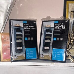 2 BedBath&Beyond - 6 Shelf Fabric Cube Organizers